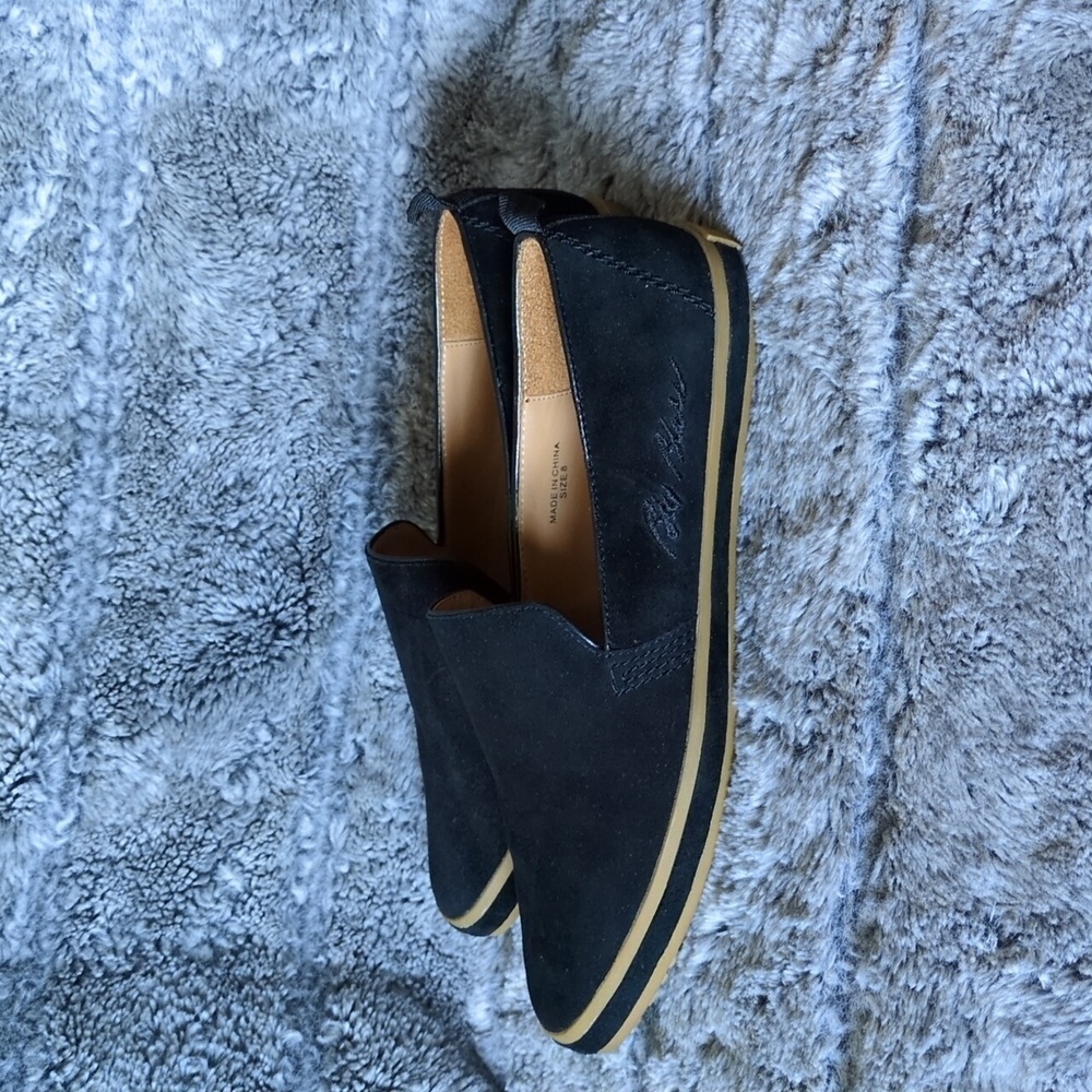 Women’s Bill Blass Sutton Suede Slip-on loafer sz 8​​​ - Picture 3 of 6